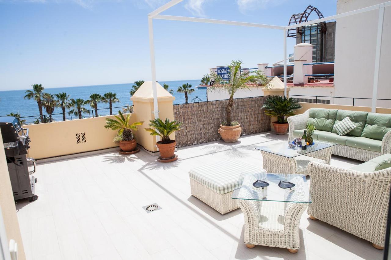 Spacious 200 Sq.M. Penthouse With Sea View Terraces Torremolinos Exterior foto